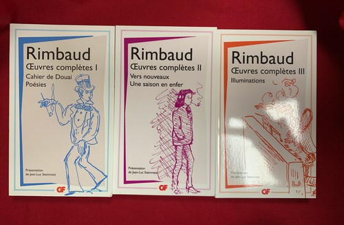 Oeuvres complètes / Rimbaud / 3 volumes / Cahier de Douai-Poésies-Vers nouvea... - Foto 1 di 1