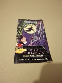 Castle Of Illusion (Sega Genesis, 1990) Complete in Box CIB Tested Excellent!