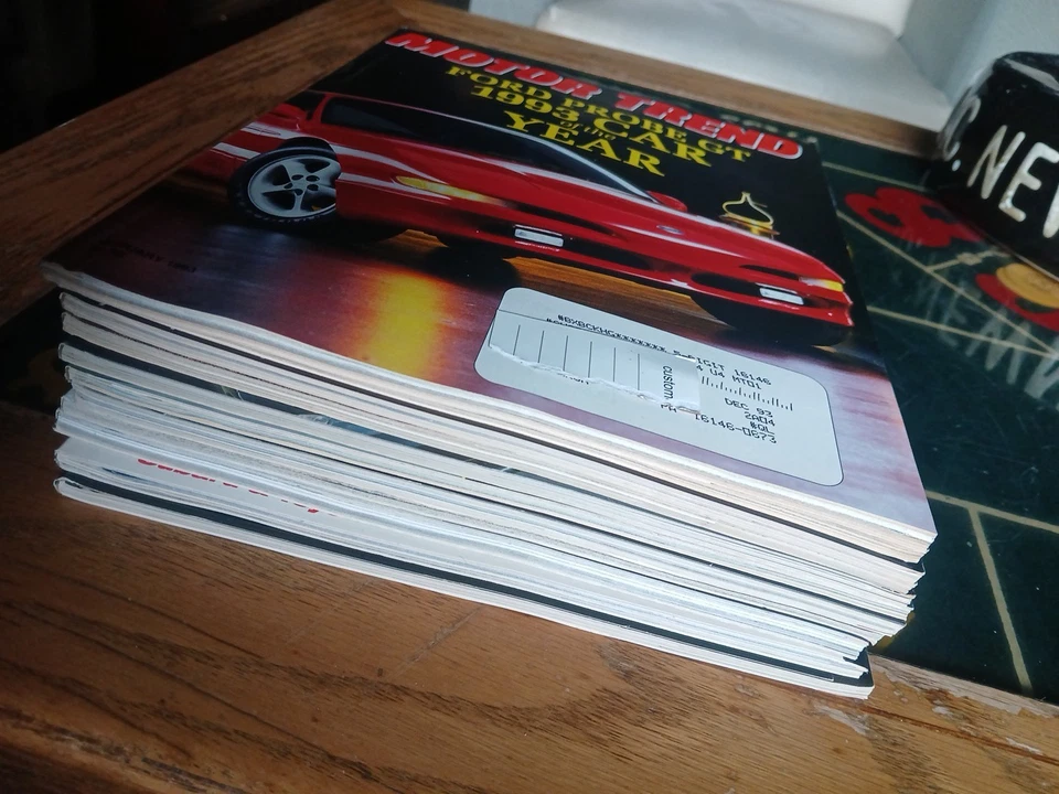 Motor Trend Magazine 1993 Missing February 11 Issues - Image 3 of 4