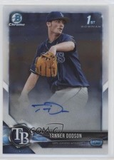2018 Bowman Draft Chrome Draft Pick Auto Tanner Dodson #CDA-TD Auto sh7