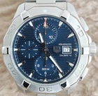 Tag HEUER Aquaracer CHRONOGRAPH CAY2112 AUTOMATIC Cal. 16 44mm MEN'S Watch B&P!!