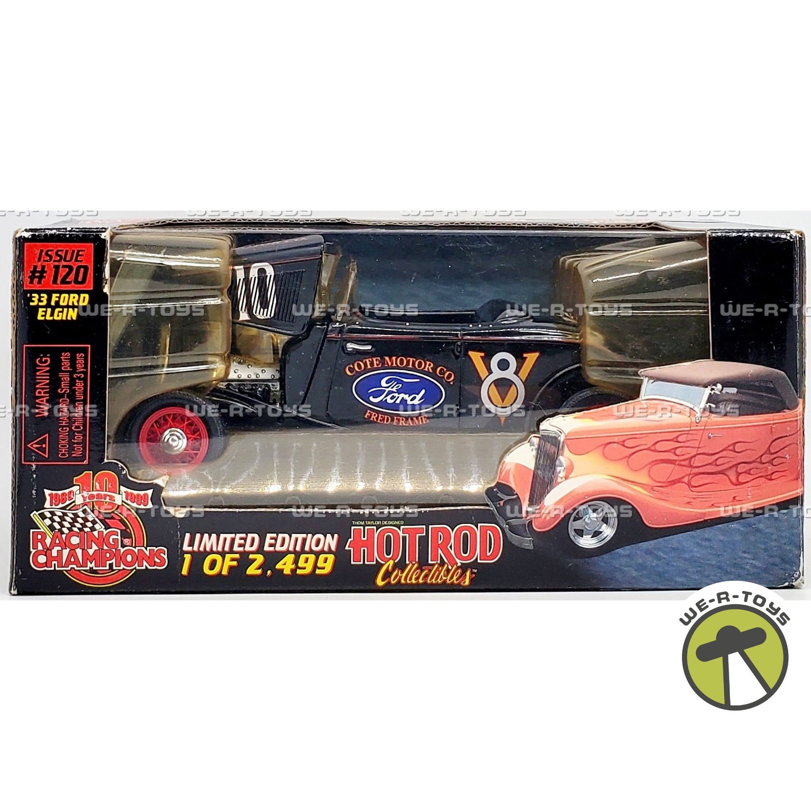 1933 Ford Elgin Issue 120 Diecast Racing Champions