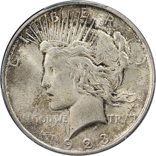 1923-D Peace Dollar PCGS MS63 Decent Eye Appeal Nice Strike