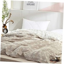 2 Layer Cozy Lightweight Muslin Cotton Blanket for Bed, Couch  Sofa, Summer