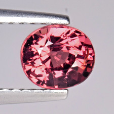 1.03Ct Exceptionally High Grade Malaya Garnet VVS Clarity Rare Gemstone,