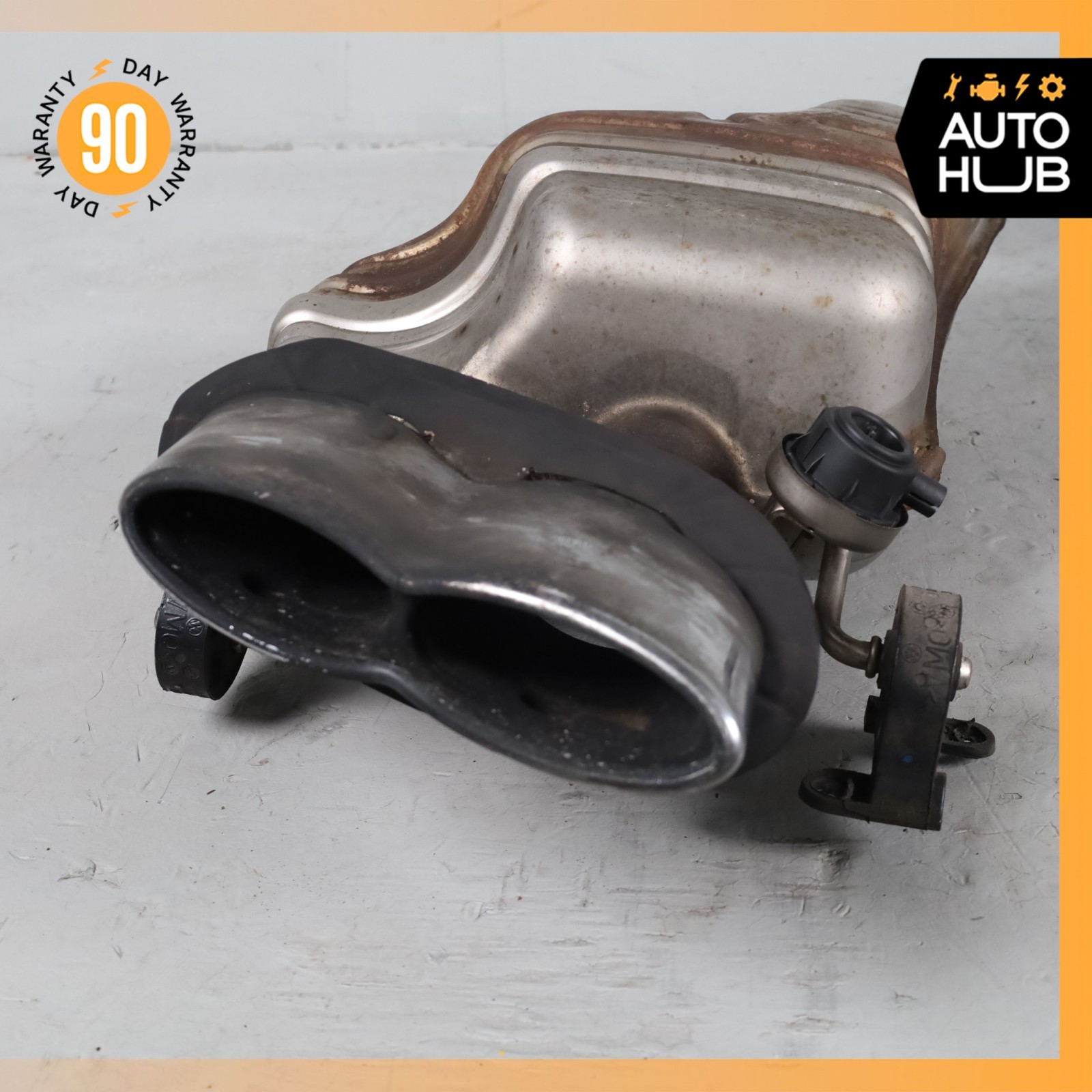 13-17 Bentley Continental GT GTС 4.0L V8 Exhaust Mufflers Set 3W0253611E OEM