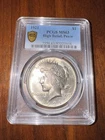 1921 High‑Relief Peace Dollar $1 PCGS MS63  Strong Strike Original Surface NICE