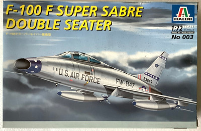   Italeri 003 1:72 F-100 F - Super Sabre - Double Seater (GN208-9R8/13)-2