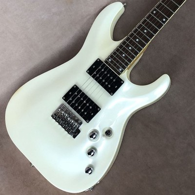 (Greco) WS-44T Pearl White Used Mahogany Body Maple Neck Rosewood FB w/Soft Case