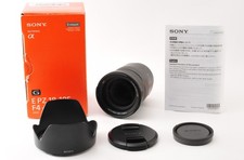  NEAR MINT Sony E PZ 18-105mm f/4 G Wide Angle Zoom lens E mount from JAPAN