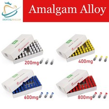 Amalgama Lega Dentale 1/2/3 Sversamento Set Regolare 200mg/400mg/600mg/800mg, Senza Zinco