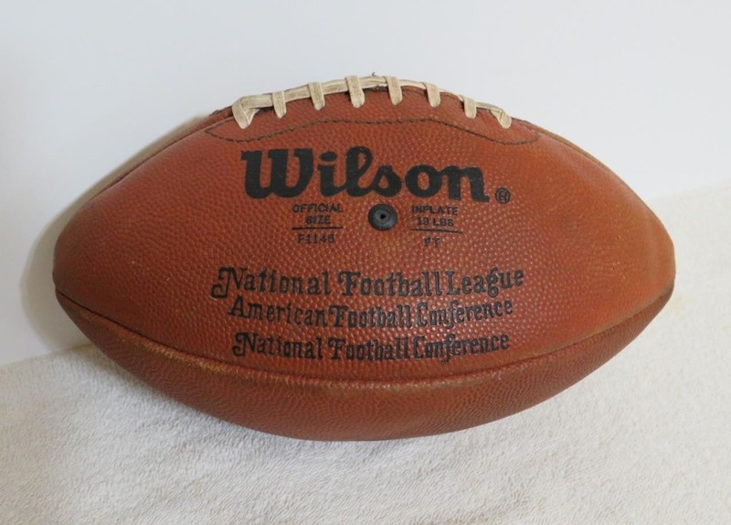 Vintage Wilson "NFL PRO" Official F-1145 Leather Football Early Date Code: FT