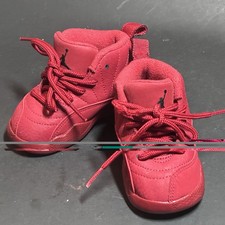 AIR JORDAN XII 12 RETRO BULLS TORO-RED TODDLERS SIZE 5C