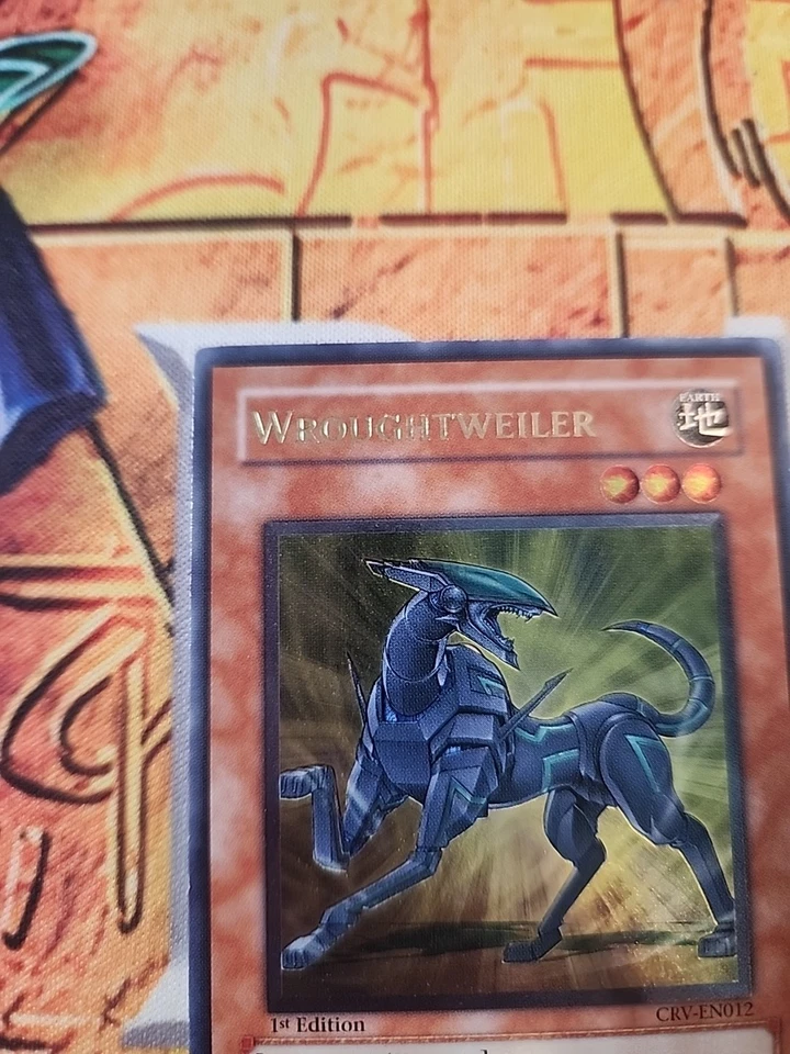 Wroughtweiler CRV-EN012 Ultimate Rare 1st Edition Near Mint Yugioh - Image 3 of 4