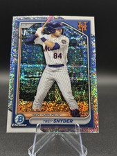 2024 Bowman Draft Chrome Sparkle Refractor 1st /200 Trey Snyder #BDC-138 NY Mets