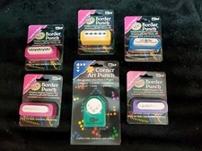 McGill ART Paper Punch Set Small Craft Card Making-Corner Borders
