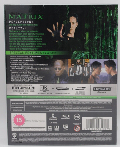 The Matrix - 4k blu-ray - Titans of Cult Limited Edition - NEW - Picture 2 of 2