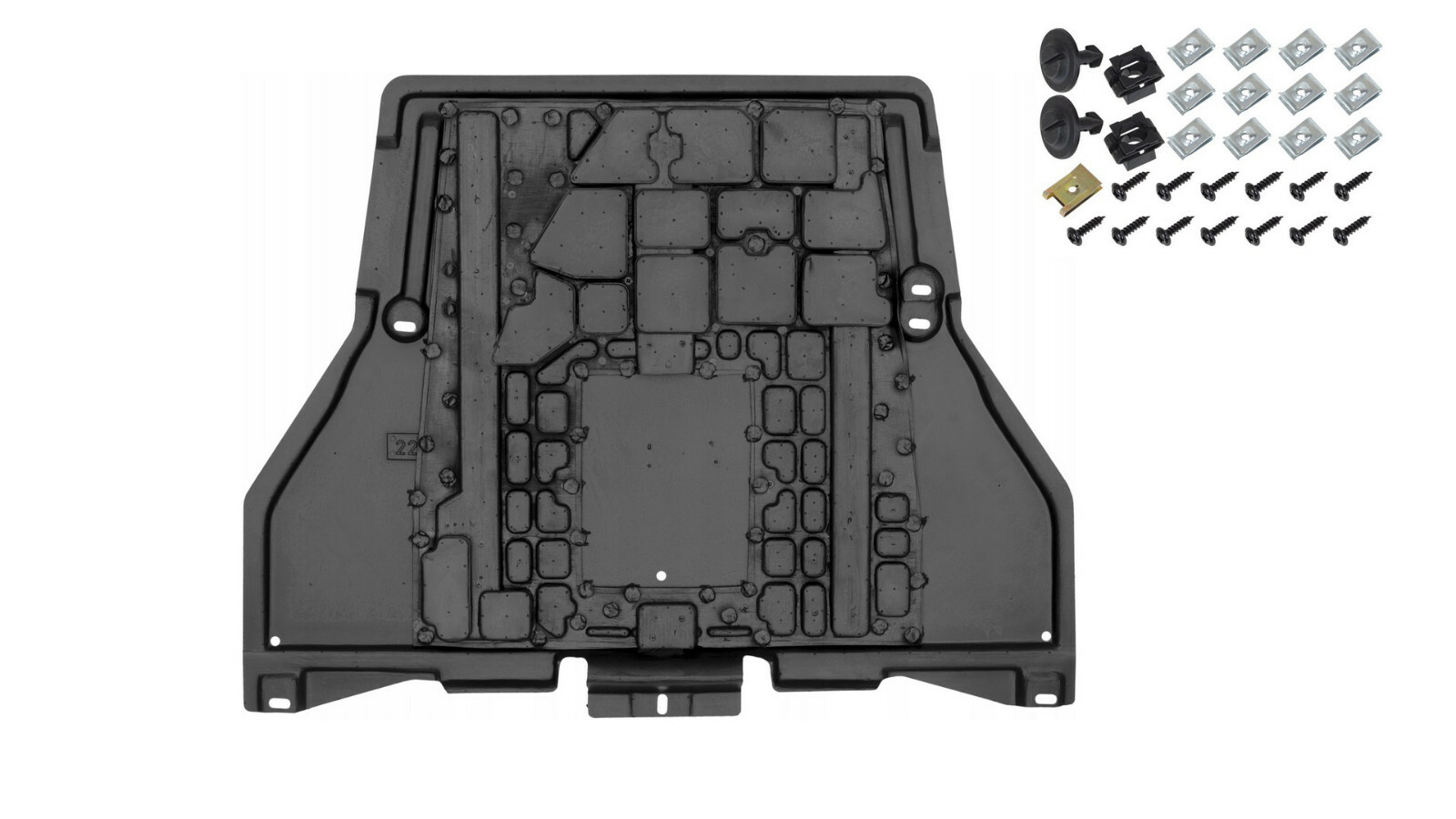 Cache sous moteur pour VW Passat B5 protection de carter insonorisante