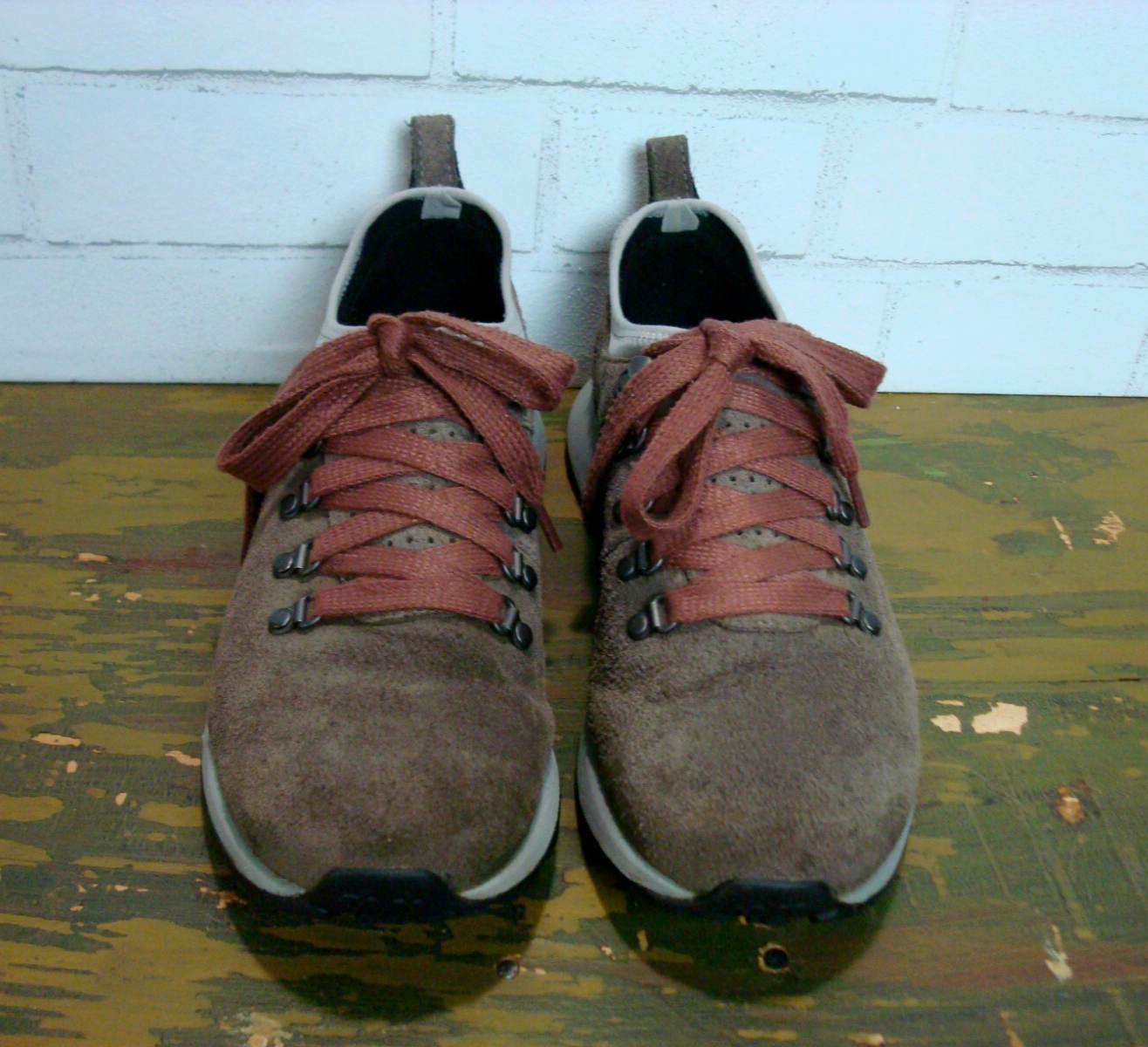 SAOLA Scarpe stringate Merrell Ashford marrone antracite scamosciate casual da passeggio uomo taglia 8