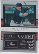 2023 Panini Three and Two Full Count Holo Silver #11 Triston Casas