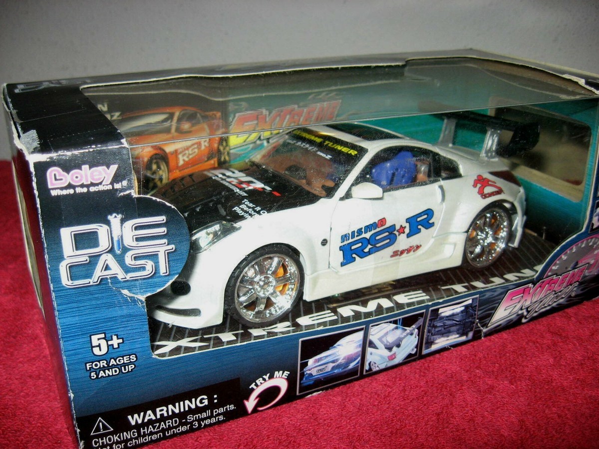 NISSAN FAIRLADY 350Z BOLEY EXTREME TUNER NEON LIGHTS 1:24