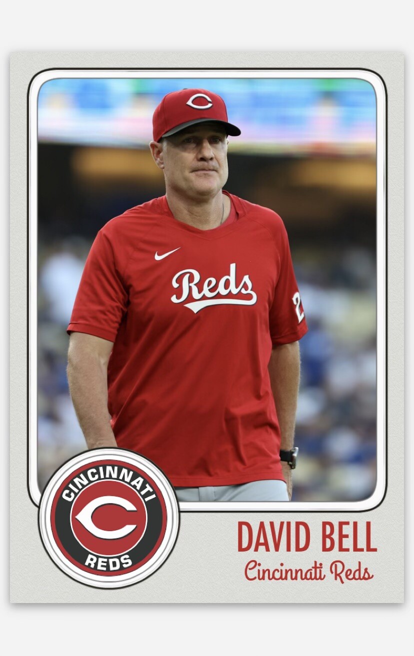 David Bell ACEO Baseball Card! Cincinatti Reds! MLB! eBay