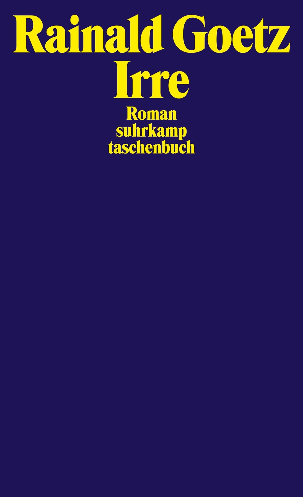 Thumbnail - Irre Rainald Goetz