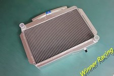 ALUMINUM RADIATOR Fit MG MGA TWIN CAM 1.6 MT 1958 1959 1960 56MM CORE