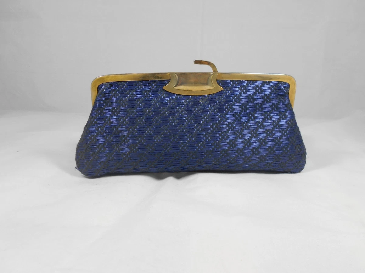 Stylish 70 s Vintage Retro Blue Blue Bag Bags