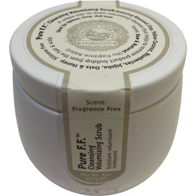 Tweak-d by Nature Pure F.F. Hair Volumizing Scrub FRAGRANCE FREE 8 oz 