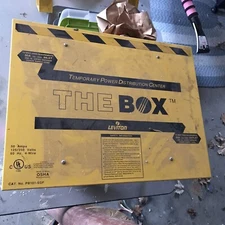 HUBBELL WIRING DEVICE-KELLEMS SBSB1A Power Distribution Box,50amp Lot Of 2