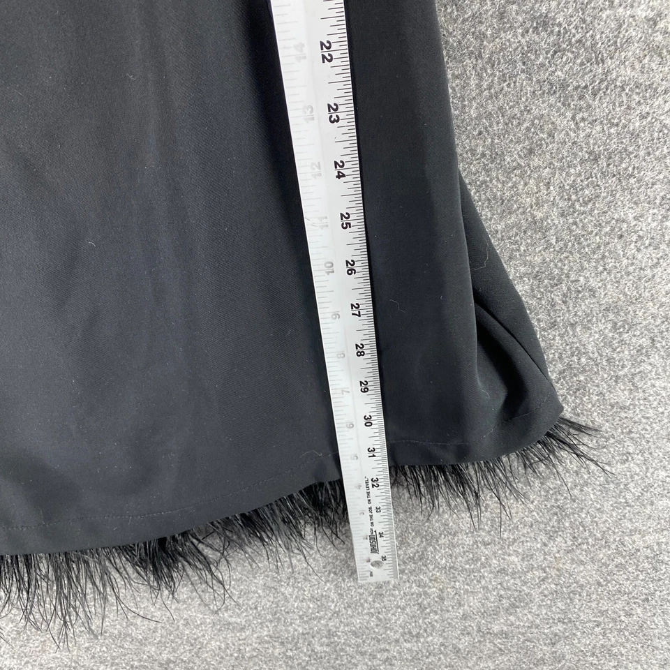 Платье женское Topshop 10 черное оболочка короткое без рукавов квадратный вырез повседневное однотонное - Изображение 4 из 4