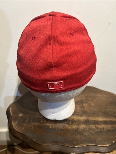 Medium to Large Cincinnati Reds New Era Flexfit Baseball Cap Hat Mr. Redlegs - Picture 4 of 9
