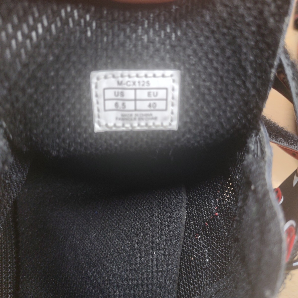 Chaussures De Cyclisme Lake CX-125 Boa - Taille EU 40 / US 6.5 - Rouge/Noir - Occasion
