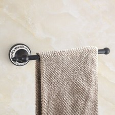 Black Oil Rubbed Brass Towel Rings Towel Holder Wall-Mounted Towel Rack aba951