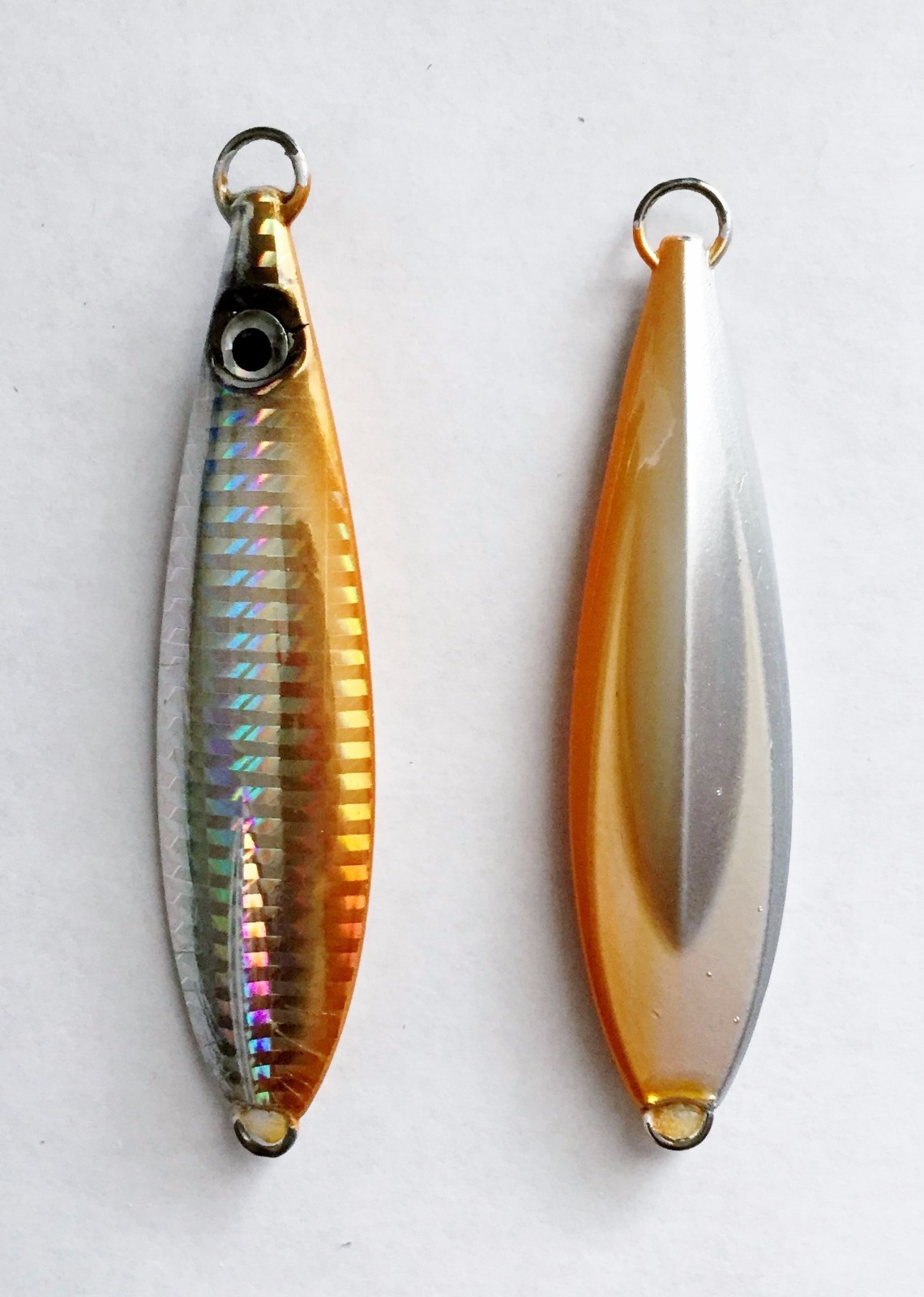 set of 4 fall flat keel jig 80gr (2.8oz) Vertical Speed Knife Saltwater Lures - Image 4