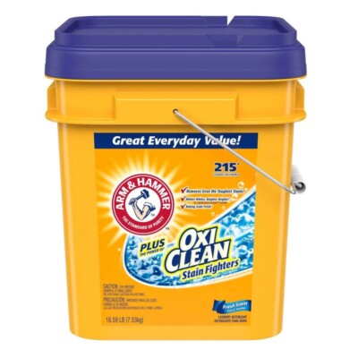 Arm & Hammer Plus Oxiclean HE Laundry Detergent Fresh Scent,16.59 lbs  