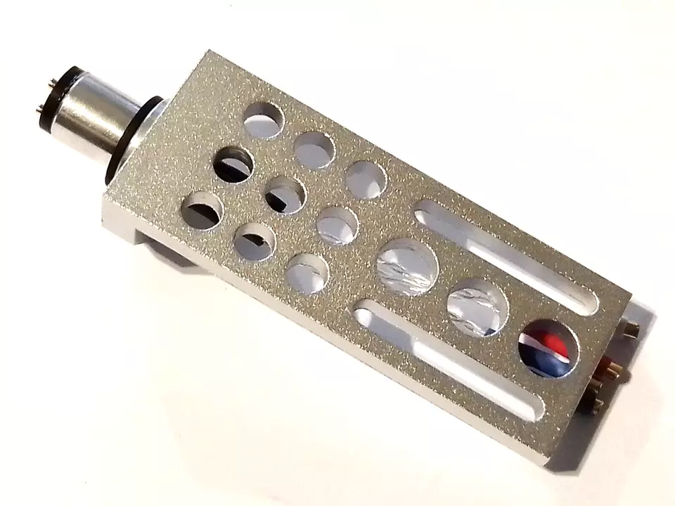 JVC QL-5 Turntable Litz 5N Silver Wired Light Weight Aluminium Headshell - Image 3 of 4