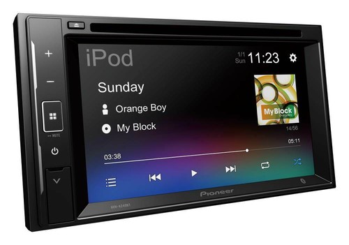Pioneer AVH-A240BT Autoradio Bluetooth für Subaru XV ab 2012 Klavierlack schwarz - Bild 5 von 5