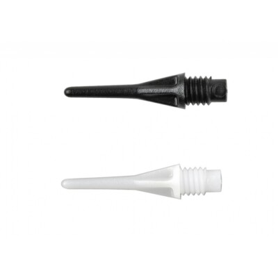 PRO-TIP 2 BA Gewinde Dart Soft Spitzen Softspitzen Dartspitzen schwarz weiß Neu
