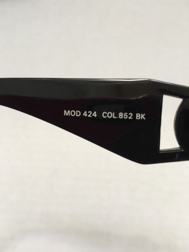 Gianni Versace Sunglasses MOD 424 COL 852 BK Made In Italy Case Included - Picture 7 of 9