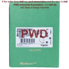 NIB Schneider Electric Square D XPSMCMCP0802 Modicon MCM Safety Controller