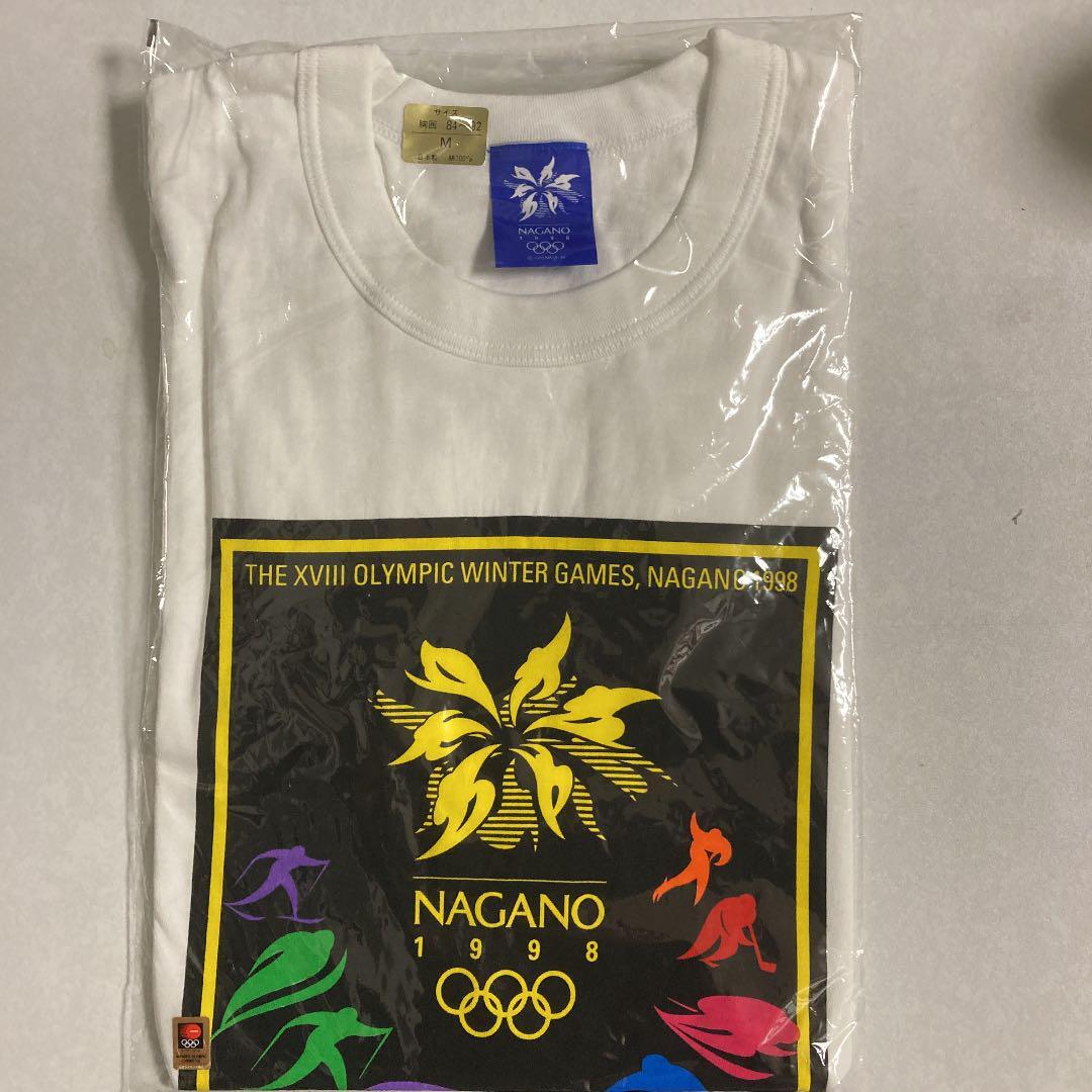 Official Nagano Olympics Commemorative T-Shirt for Sports Fans