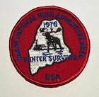 缅因州国家高冒险基地童子军 1976 年冬季生存 BW1
