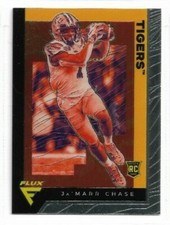 2021 Panini Chronicles Flux Ja'Marr Chase Base RC