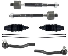 Front Left and Right Outer & Inner Tie Rods For Honda Accord 2018-2021