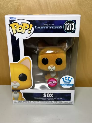 FUNKO POP! SOX #1213 FLOCKED FUNKO EXCLUSIVE BUZZ LIGHTYEAR