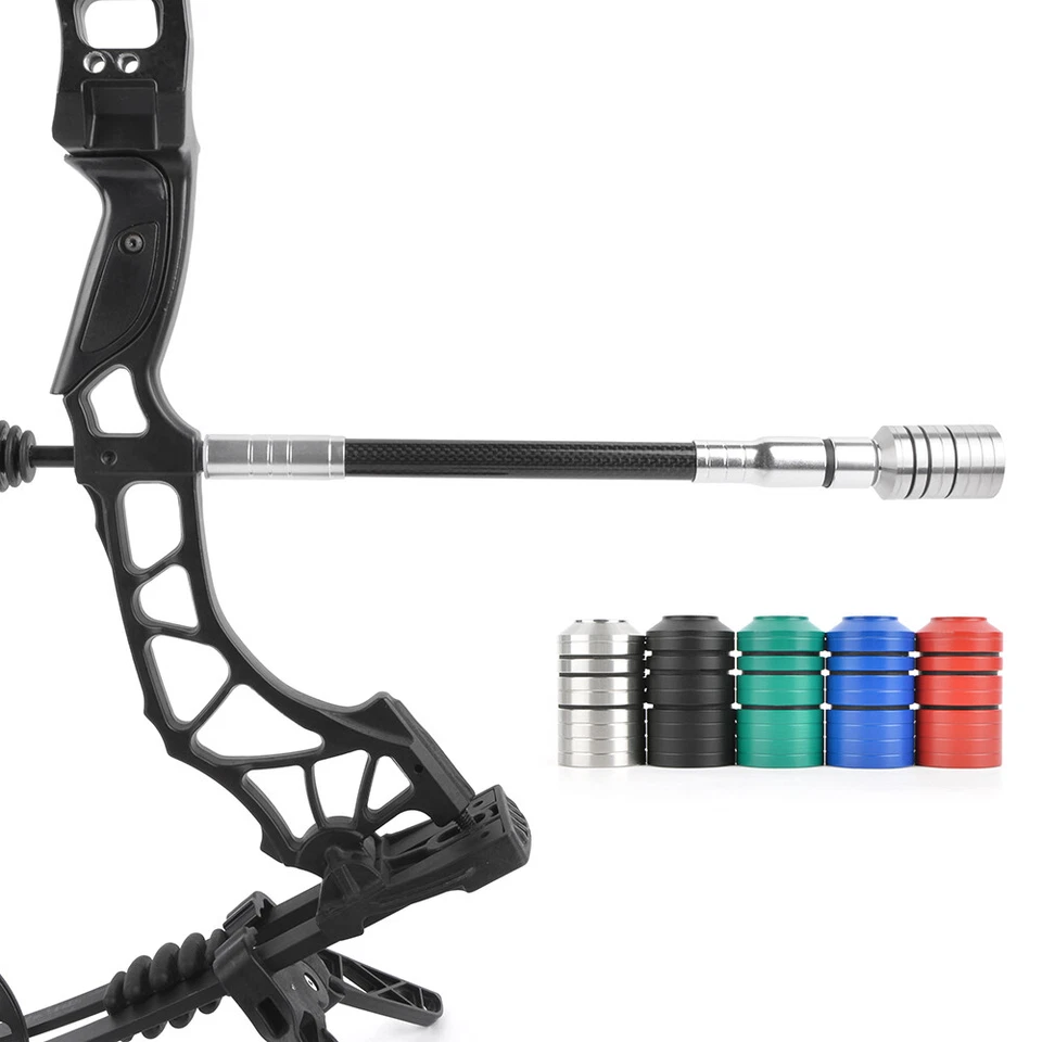 Bow Stabilizer Weight Kit Archery Compound Bow Stainless Steel Counterweight - image 2 of 4
