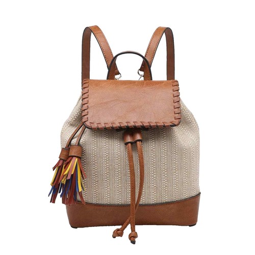 5401 Fashion PU Leather Backpack Purse Travel Backpack Bag with Tassel Amazon.com: FADEON Leather Backpack Purse for Women Designer  main image 3