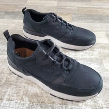 Rockport Works Pulse Tech Womens Shoes Sz 11.5 M Composite Toe Black Sneakers